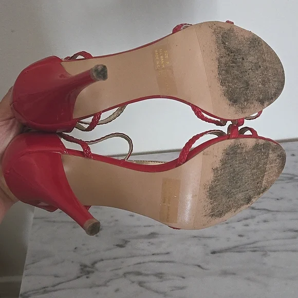 Charlotte Russe Red Heels - Picture 7 of 8